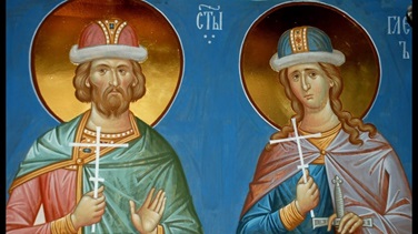 15 мая (Среда) - Перенесение мощей блгвв. кнн. Российских Бориса и Глеба, во Святом Крещении Романа и Давида 15 мая (Среда) - Перенесение мощей блгвв. кнн. Российских Бориса и Глеба, во Святом Крещении Романа и Давида